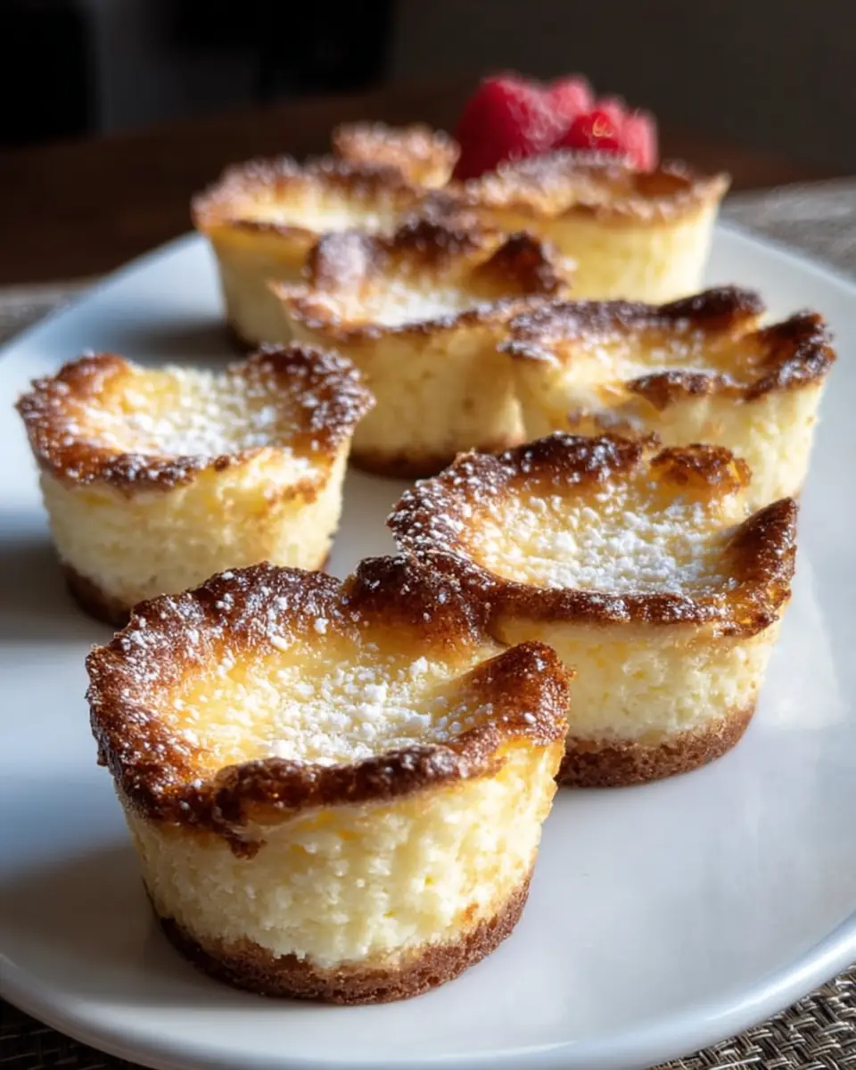A delicious plate of 15-Minute Air Fryer Cheesecake Bites High Protein - Irresistible!