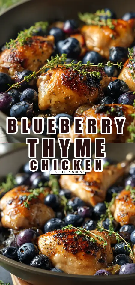 Blueberry Thyme Chicken