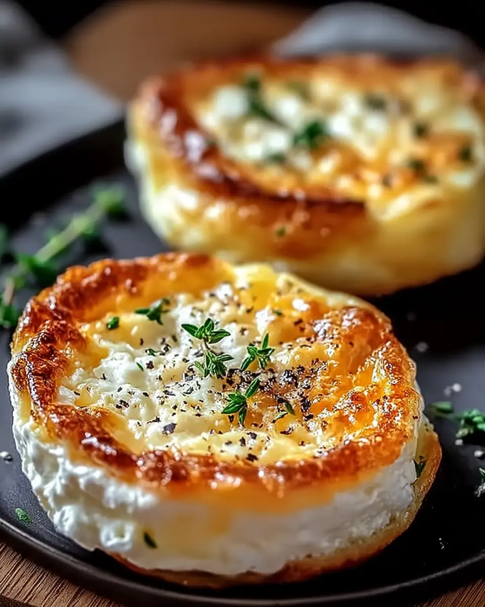 A delicious plate of Baked Cottage Cheese Eggs: Amazing Protein-Packed Breakfast Bliss