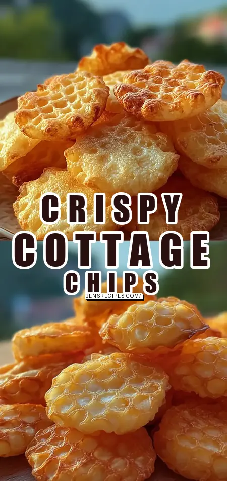 Crispy Cottage Cheese Chips