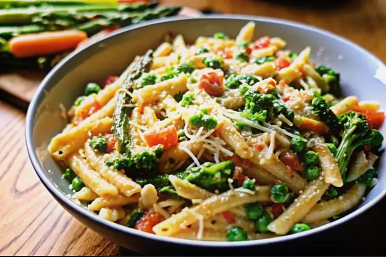 Best Creamy Spring Pasta Primavera Recipe