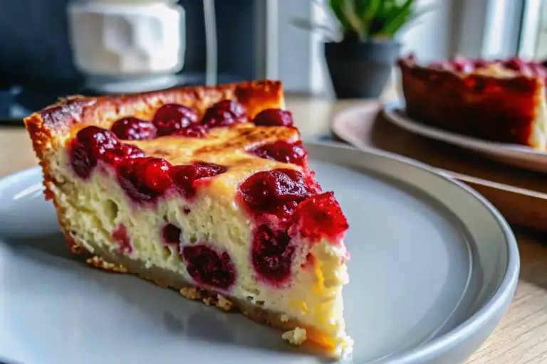 Quick Cherry Clafoutis Recipe