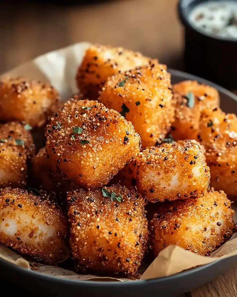 A delicious plate of Crispy Spicy Fish Nuggets – Simple, Flavor-Packed Joy