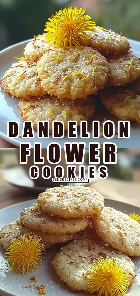 Dandelion Cookies