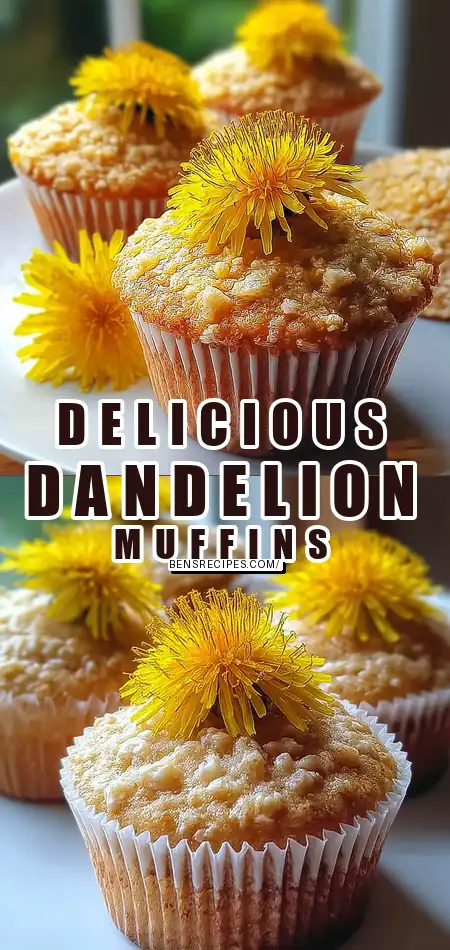 Dandelion Muffins