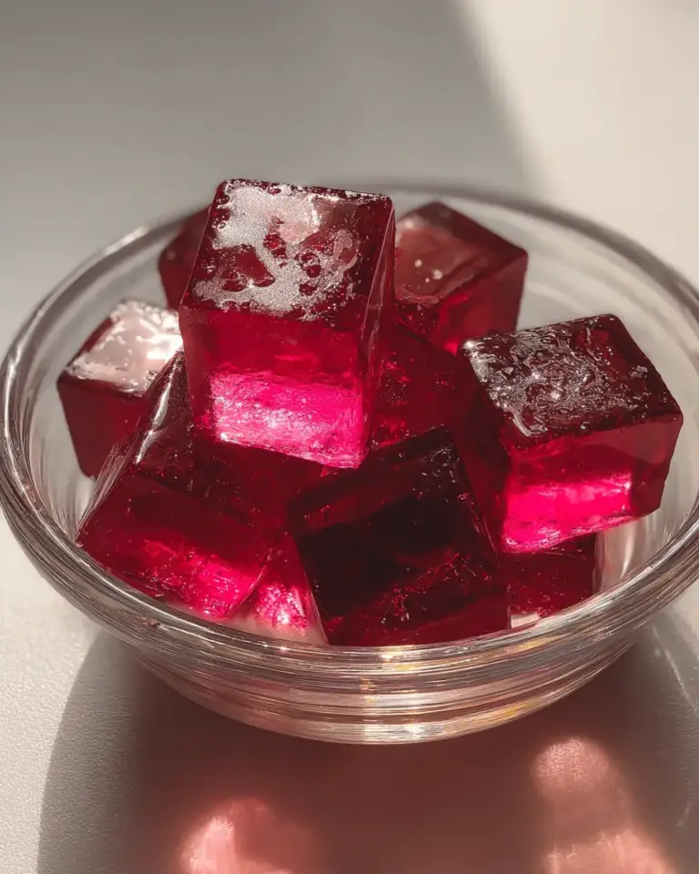 A delicious plate of Dr Oz Pink Gelatin Recipe