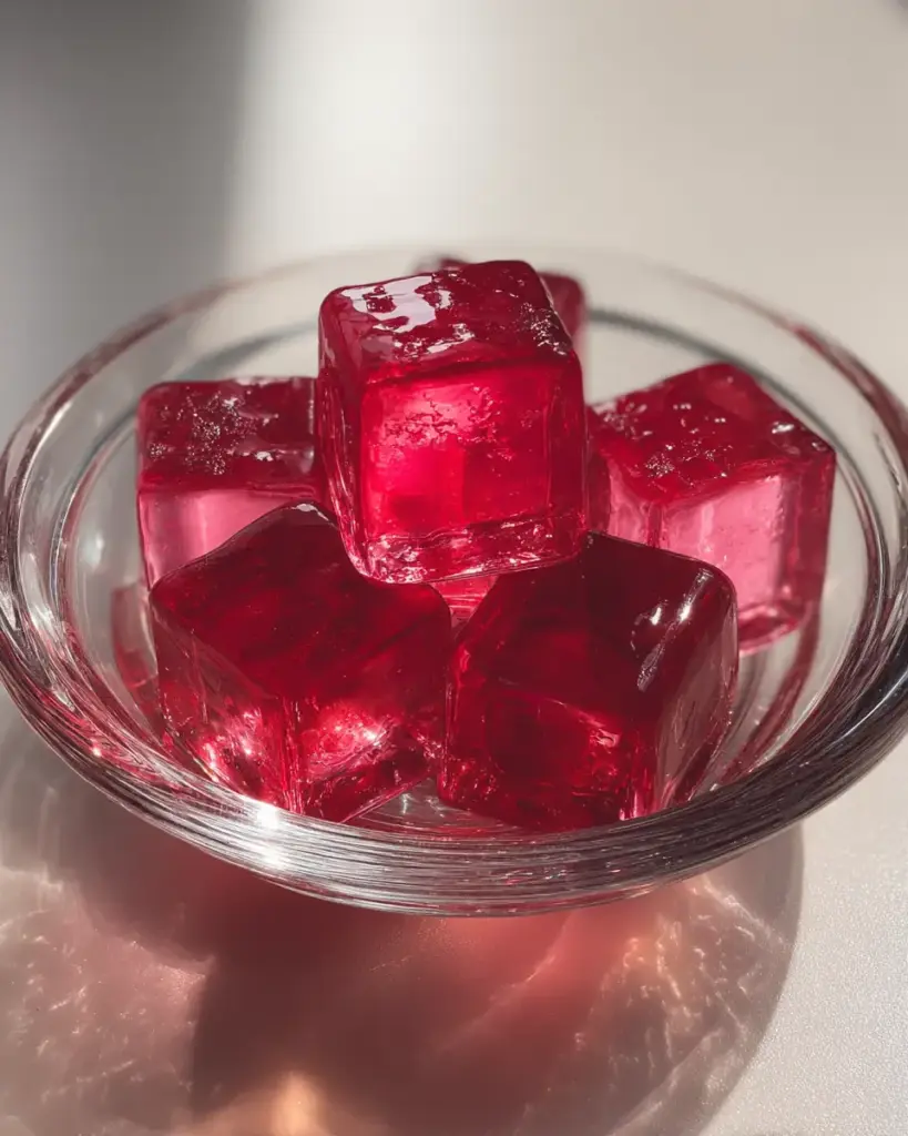 A delicious plate of Dr Oz Pink Gelatin Recipe