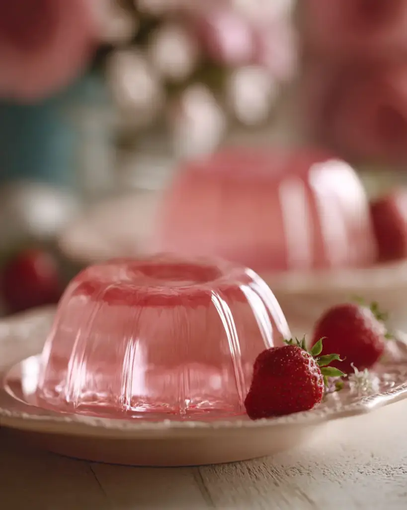 A delicious plate of Dr Rocio Pink Gelatin Recipe