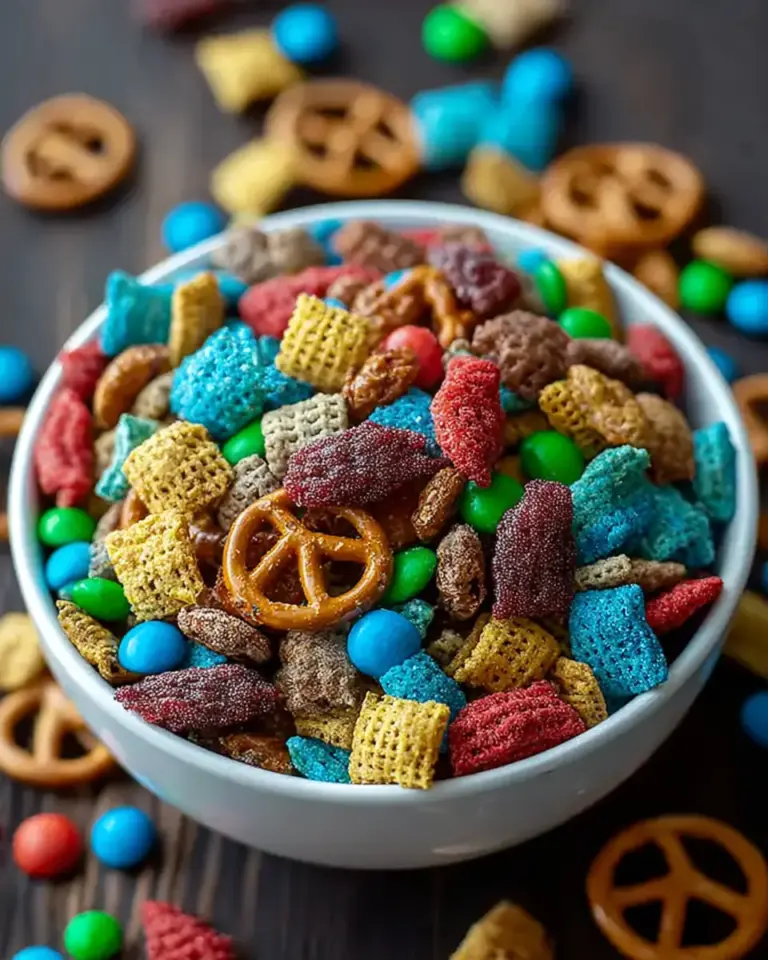 A delicious plate of Dr. Suess Week: Delight in Homemade Suess Snack Mix!