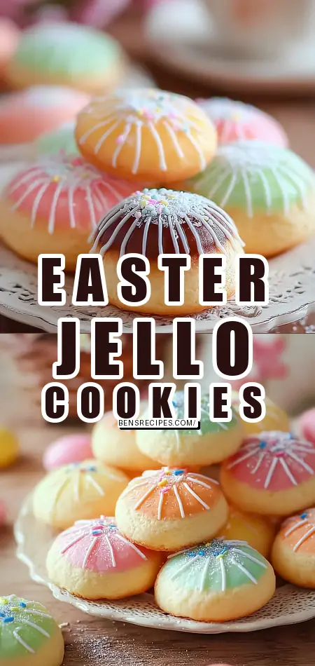 Easter Jello Cookies