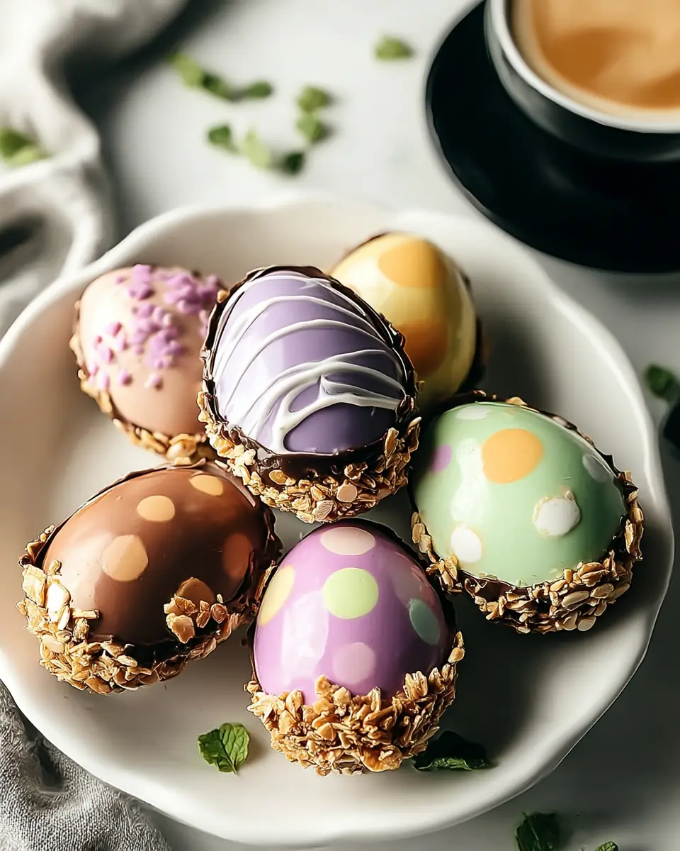 A delicious plate of Easter Egg Snacks