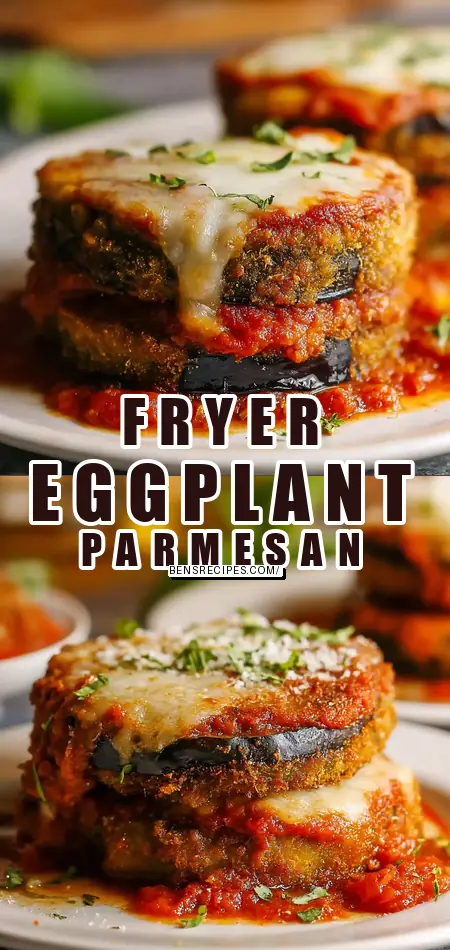 Air Fryer Eggplant Parmesan