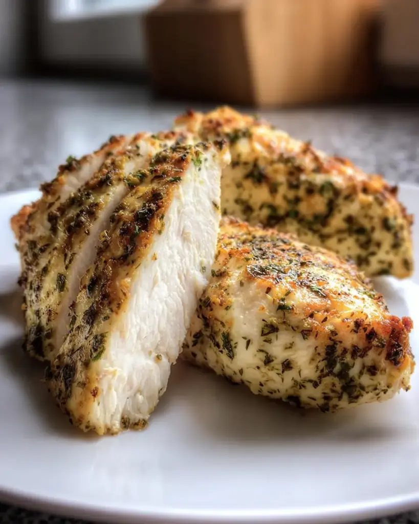 A delicious plate of Greek Yogurt Chicken Air Fryer: 5 Flavor-Packed Secrets