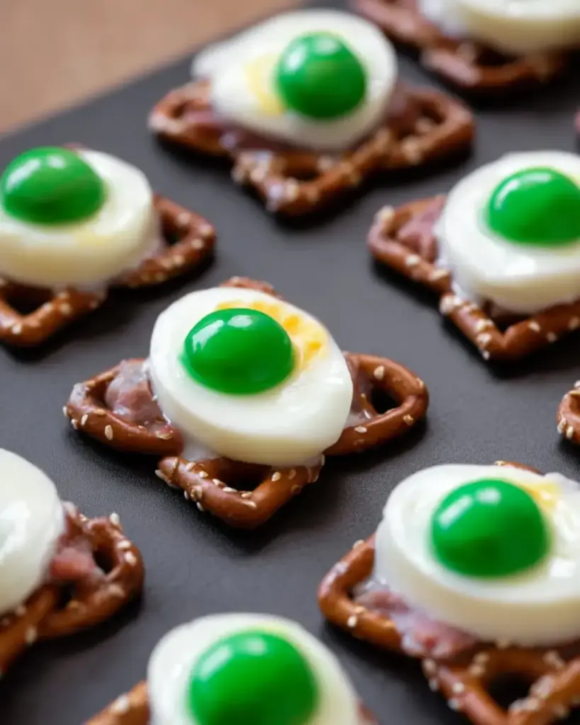 A delicious plate of Green Eggs and Ham Craft