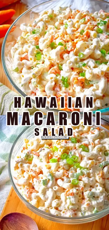 Classic Hawaiian Macaroni Salad