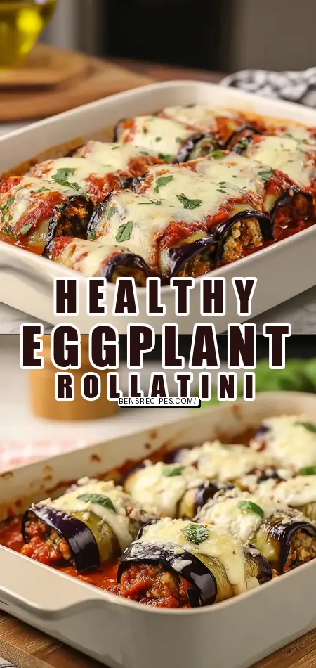 Healthy Eggplant Rollatini