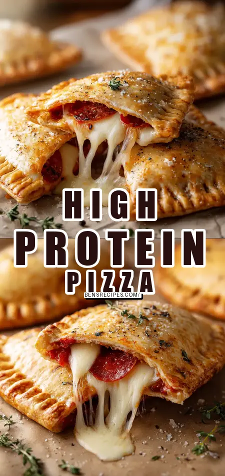 High Protein Pizza Hot Pockets – Meal Prep-Friendly and Packed with Flavor