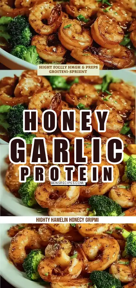 High-Protein Honey Garlic Shrimp