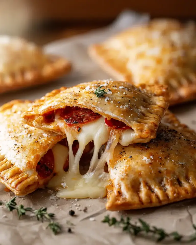 A delicious plate of High Protein Pizza Hot Pockets – Meal Prep-Friendly and Packed with Flavor