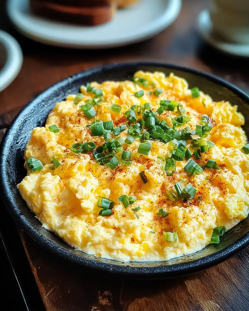A delicious plate of High-Protein Scrambled Eggs: The Ultimate Amazing Recipe