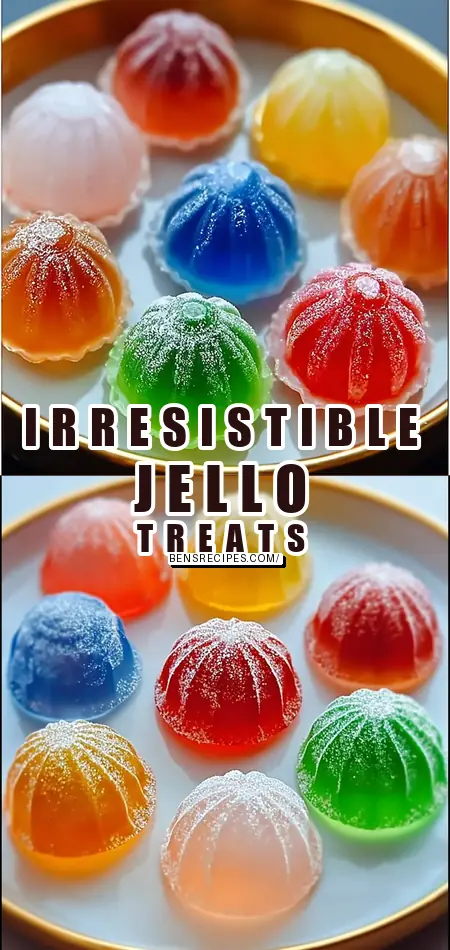 Irresistible Jello Candy Melts – A Colorful Treat Made Easy