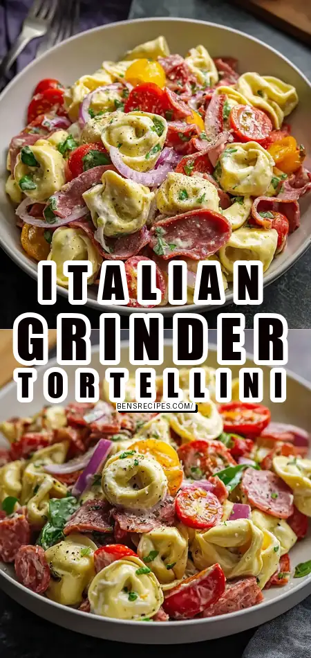 Italian Grinder Tortellini Salad: Your Next Potluck Favorite!