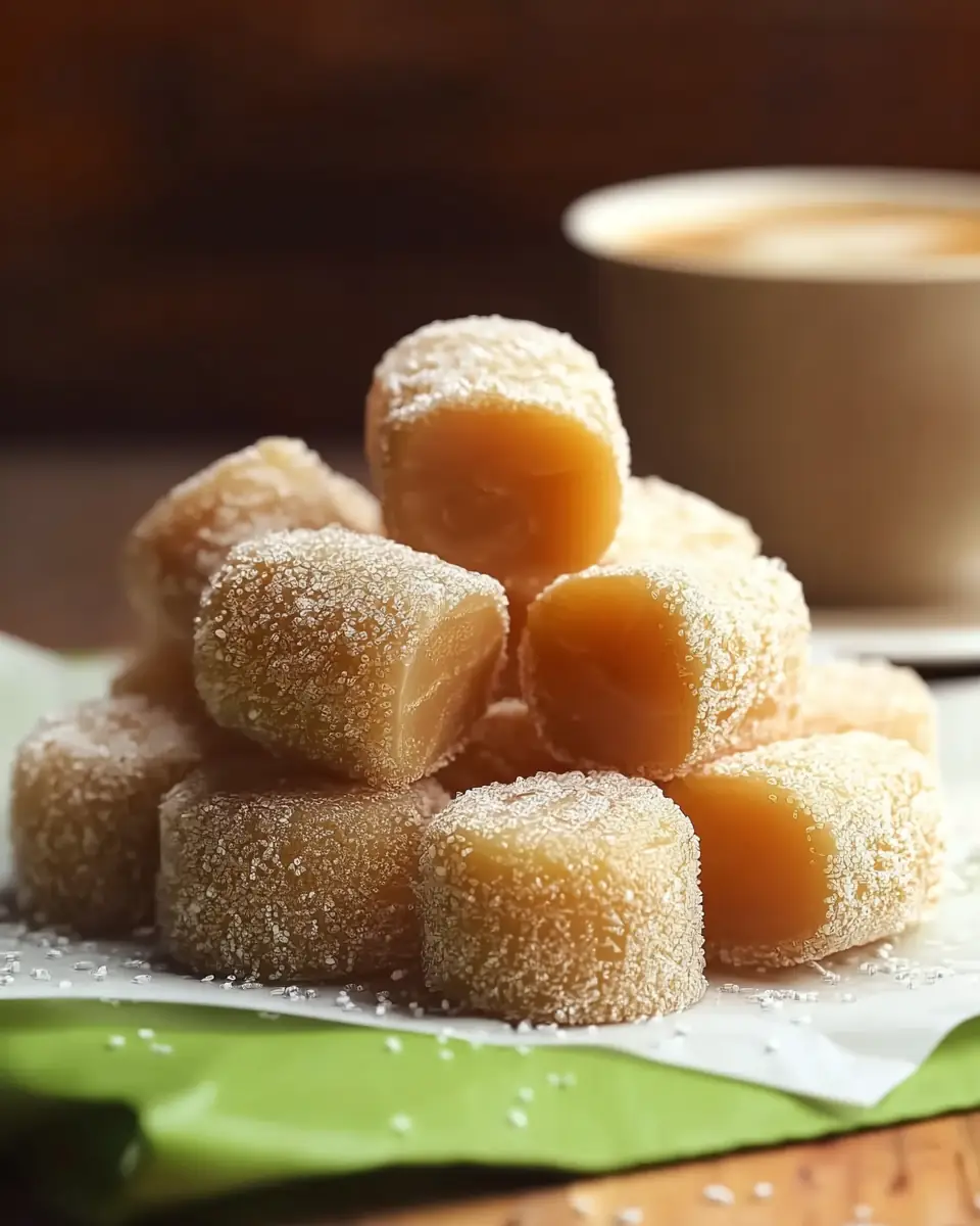 A delicious plate of Irish Potato Candy