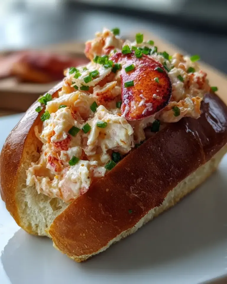 A delicious plate of Irresistible Classic Lobster Roll Recipe You Must Try Now