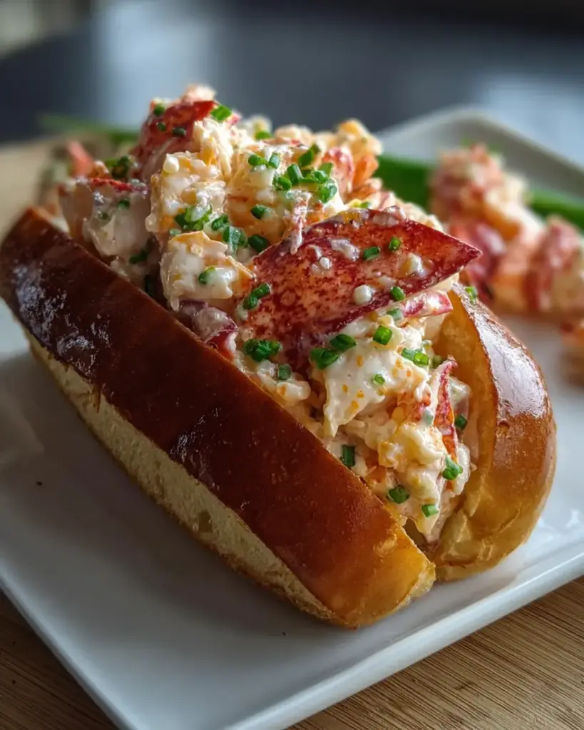 A delicious plate of Irresistible Classic Lobster Roll Recipe You Must Try Now