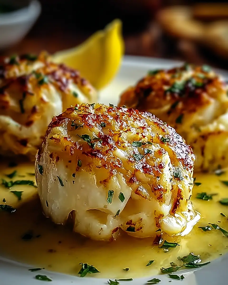 A delicious plate of Irresistibly Good Famous Crab Bombs That Will Delight Your Tastebuds