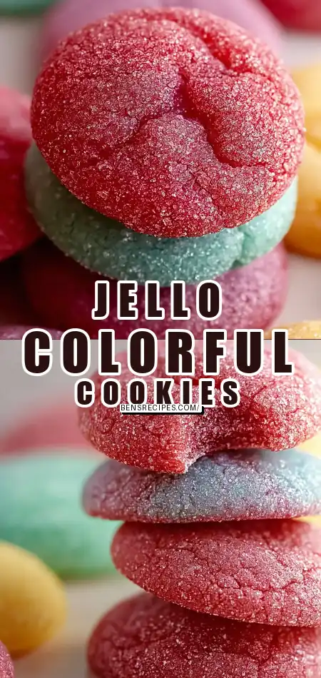 Jello Cookies: Soft & Chewy Recipe for Colorful Treats
