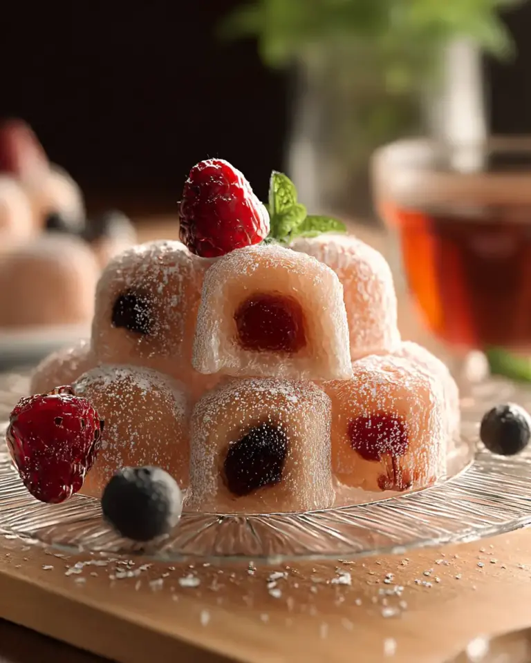 A delicious plate of Jelly-Filled Delights