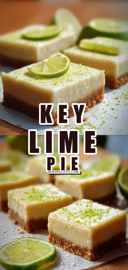 Key Lime Pie Bars