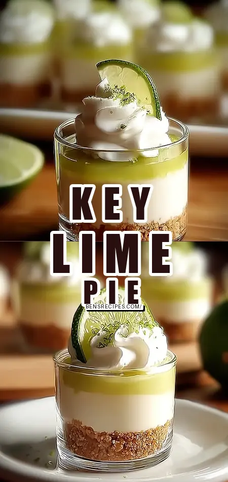 Zesty Key Lime Pie Mini Desserts – No-Bake Bliss Awaits!