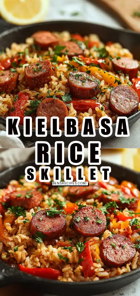 Kielbasa and Rice Skillet