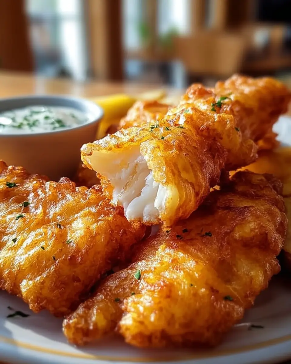 A delicious plate of Long John Silver Style Fish Fry