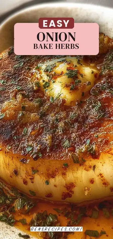 Onion Bake with Butter and Herbs Recipe