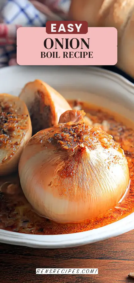 Onion Boil Recipe