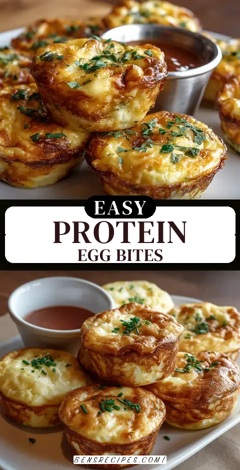 Fluffy High-Protein Egg Bites – Light, Satisfying & Meal Prep Friendly