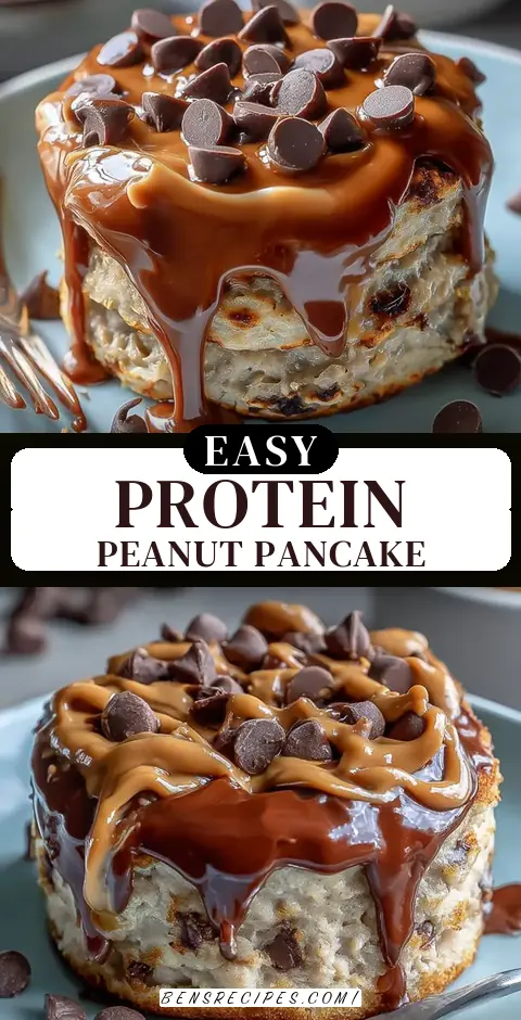 Peanut Butter Cup Protein Pancake Bowl