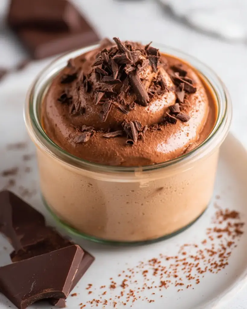 A delicious plate of Protein Pudding