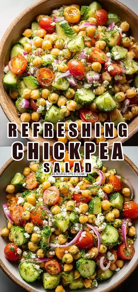Chickpea Cucumber Salad (The Ultimate Refreshing Recipe)