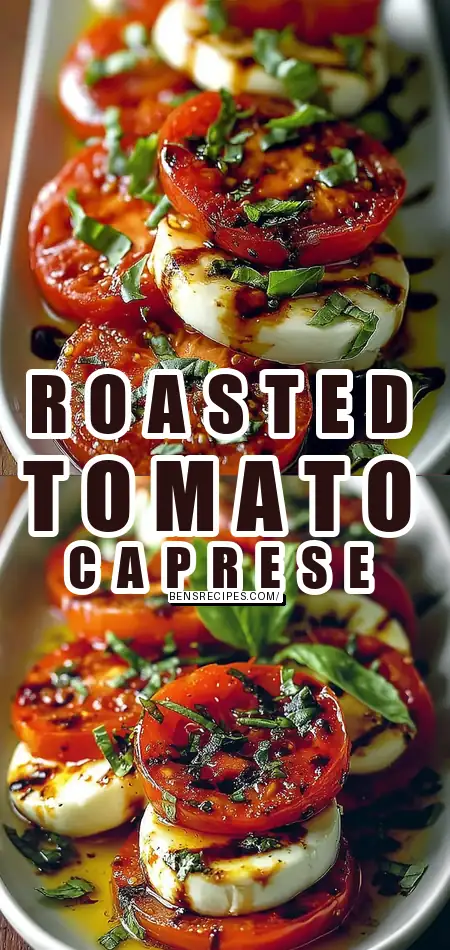 Roasted Tomato Caprese Salad: A Delicious & Easy Recipe