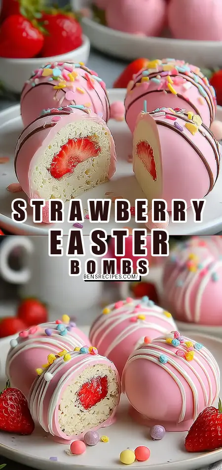 Strawberry Shortcake Easter Egg Bombs