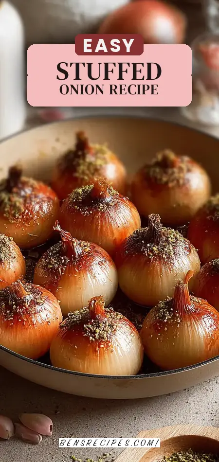 Stuffed Onions (Onion Dolma) Recipe