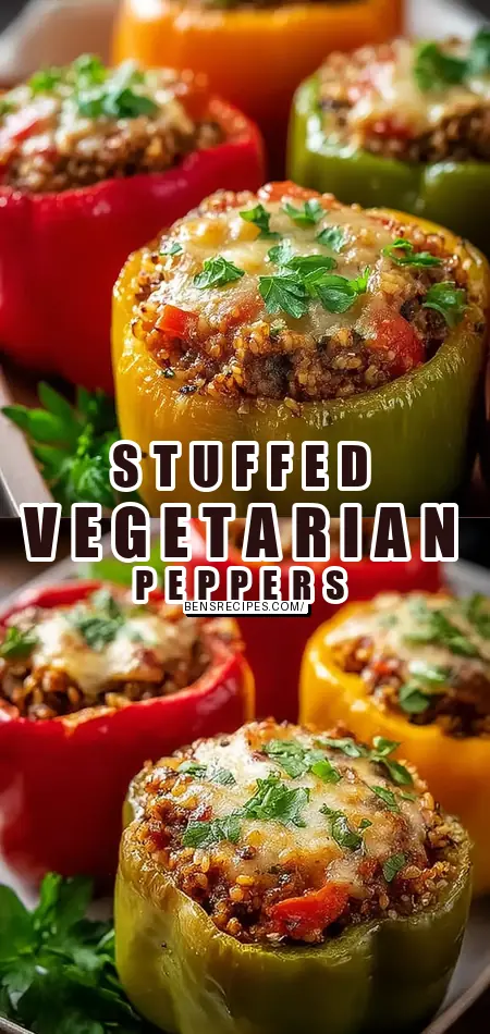 Vegetarian Stuffed Bell Peppers