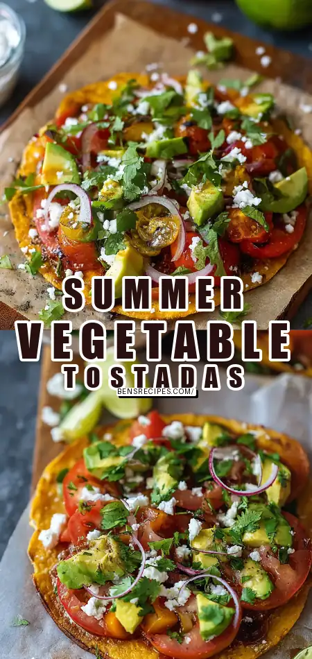 Summer Vegetable Tostadas