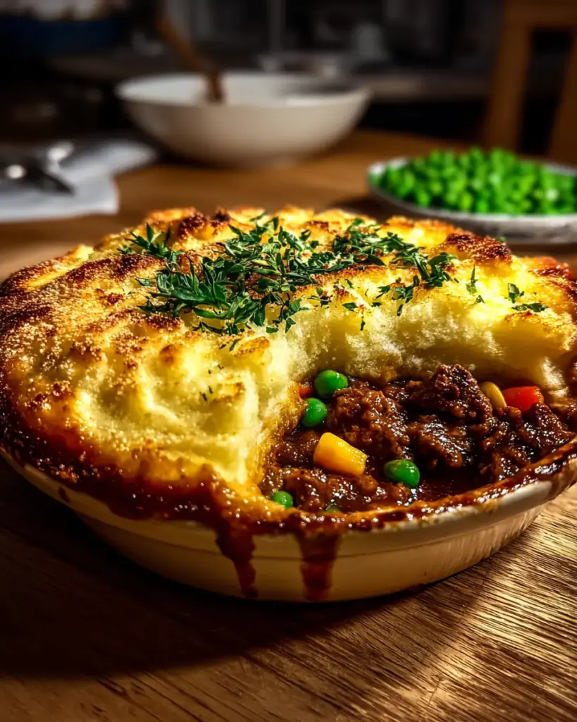 A delicious plate of Shepherds Pie