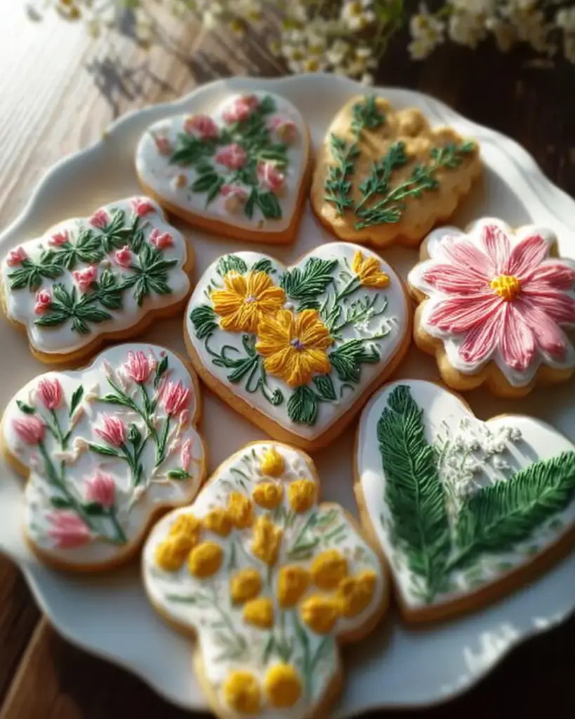 A delicious plate of Spring Decorated Cookies: 5 Joyful Recipes to Try Today