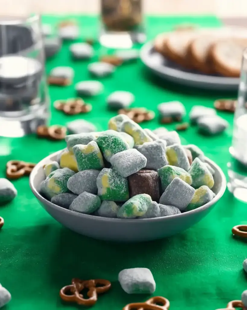 A delicious plate of St. Patrick’s Day Lucky Chow